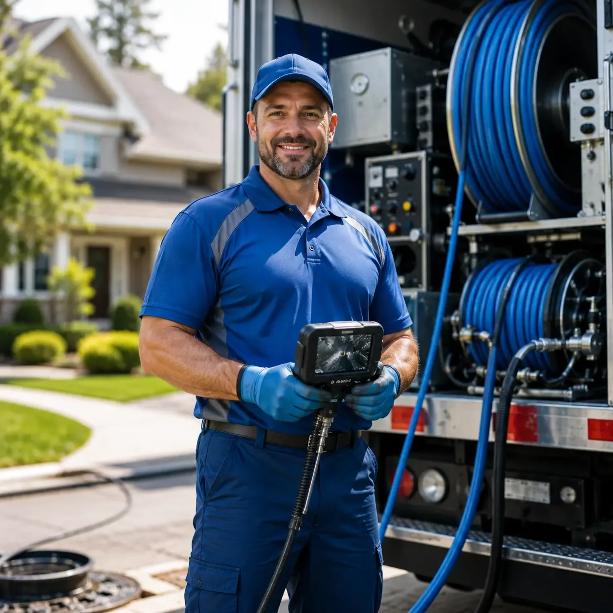 Local outdoor drain cleaning specialists in South Lyme, CT